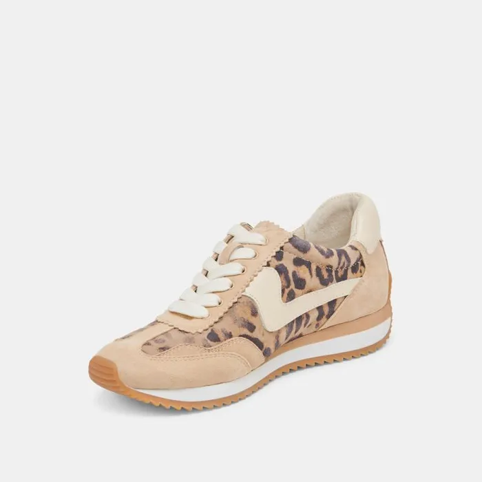 Dolce Vita Bntcd Sneakers Lt Leopard Suede Women Sneakers