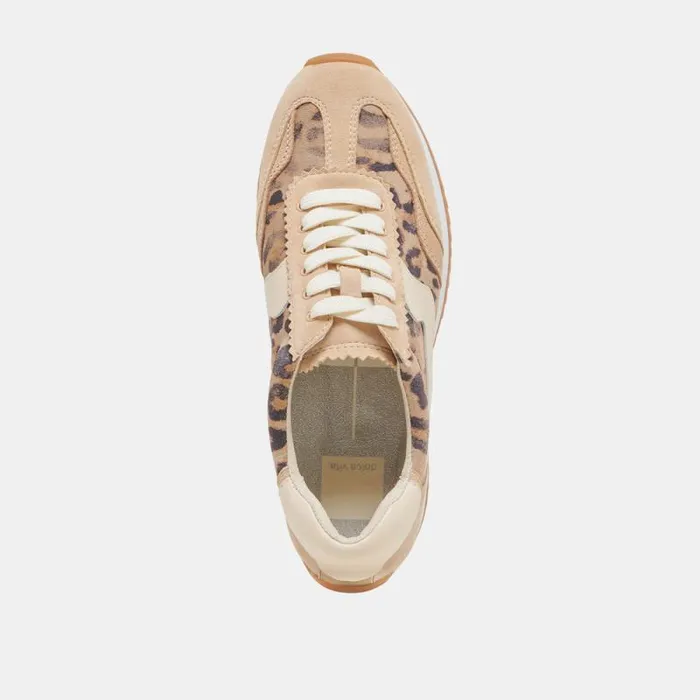 Dolce Vita Bntcd Sneakers Lt Leopard Suede Women Sneakers
