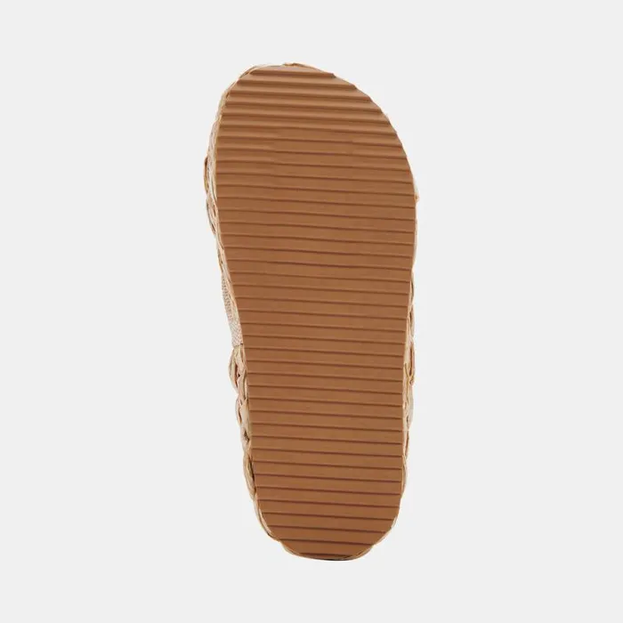 Dolce Vita Blume Sandals Lt Natural Raffia Women Wedges