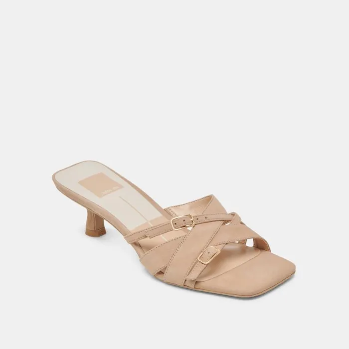 Dolce Vita Bryant Heels Camel Suede Women Heels
