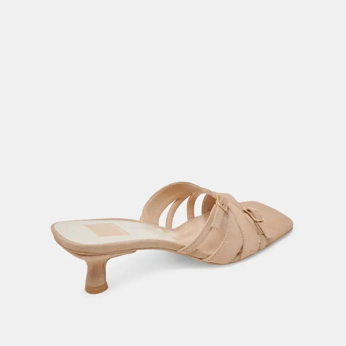 Dolce Vita Bryant Heels Camel Suede Women Heels