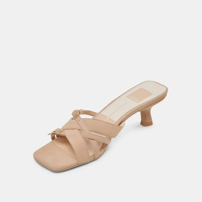 Dolce Vita Bryant Heels Camel Suede Women Heels