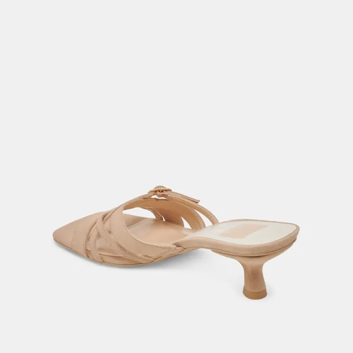 Dolce Vita Bryant Heels Camel Suede Women Heels