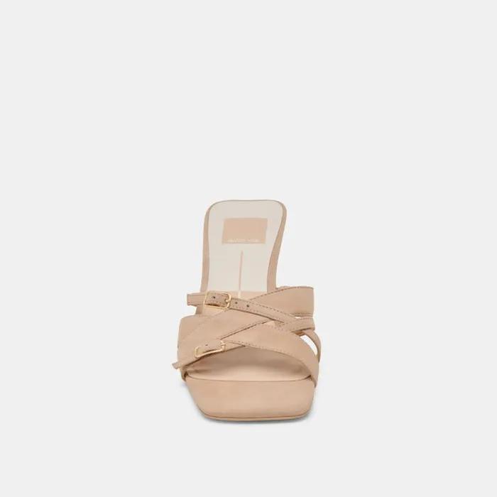 Dolce Vita Bryant Heels Camel Suede Women Heels