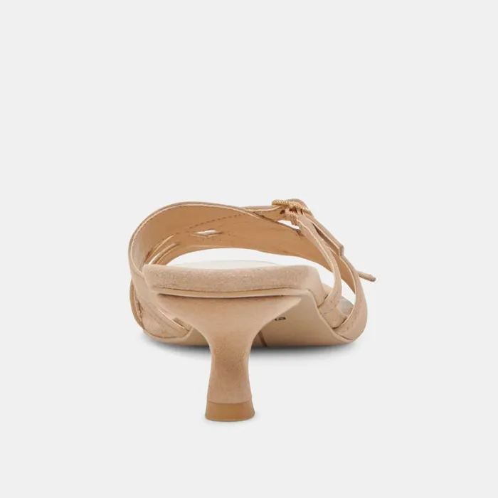 Dolce Vita Bryant Heels Camel Suede Women Heels