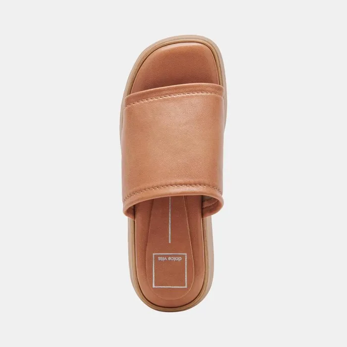 Dolce Vita Canal Sandals Tan Leather Women Sandals
