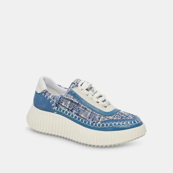 Dolce Vita Dolen Sneakers Navy Multi Woven Women Sneakers