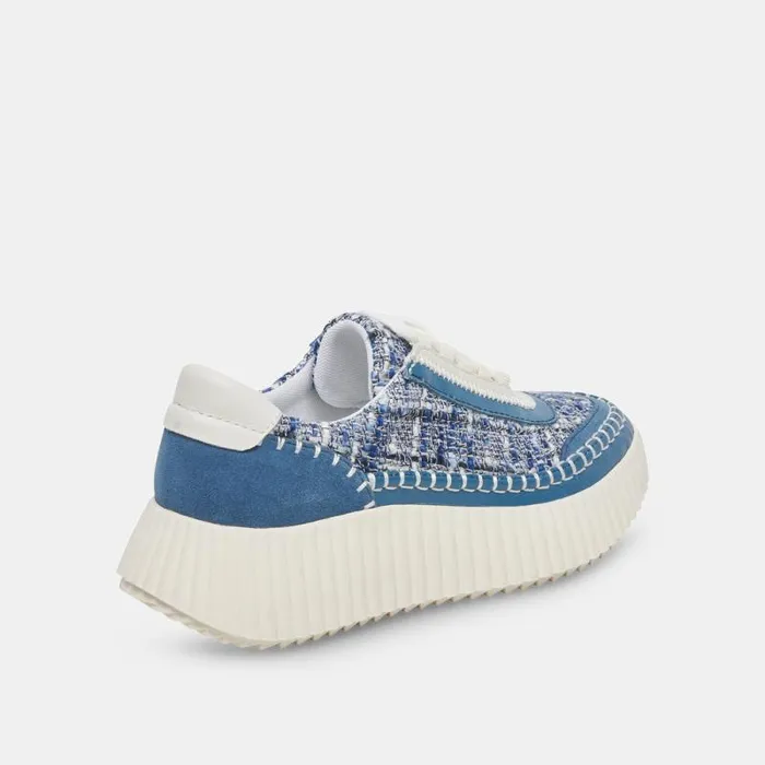 Dolce Vita Dolen Sneakers Navy Multi Woven Women Sneakers
