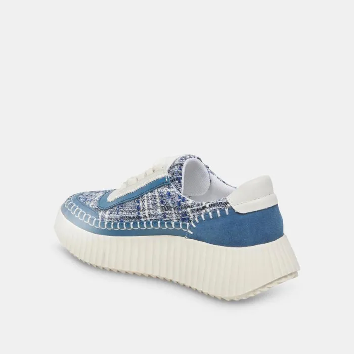 Dolce Vita Dolen Sneakers Navy Multi Woven Women Sneakers