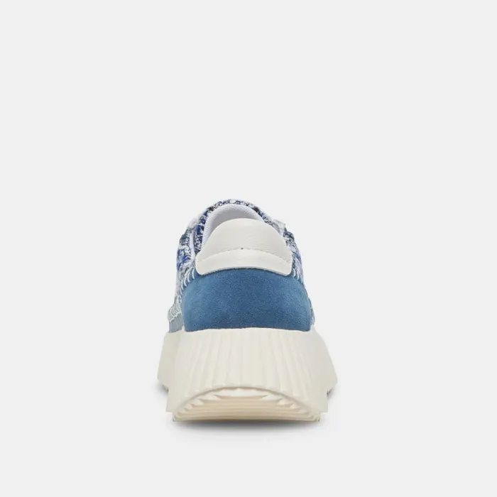 Dolce Vita Dolen Sneakers Navy Multi Woven Women Sneakers