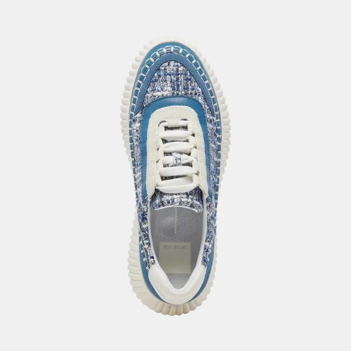 Dolce Vita Dolen Sneakers Navy Multi Woven Women Sneakers