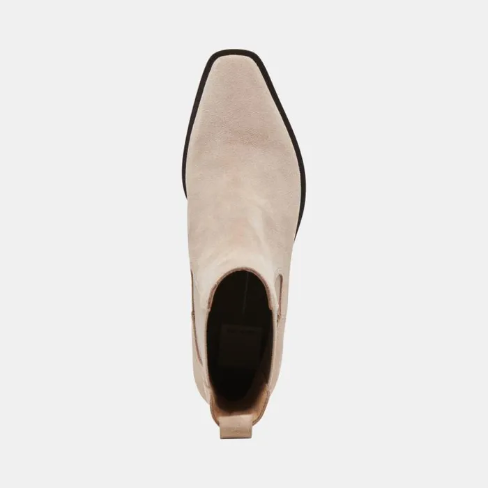 Dolce Vita Foster Booties Taupe Suede Women Boots and Booties