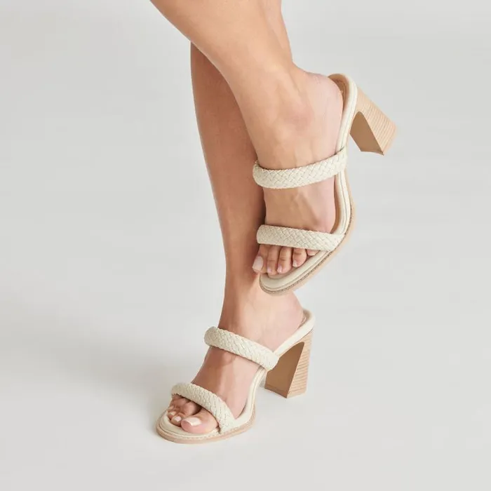 Dolce Vita Gala Heels Ivory Stella Women Sandals