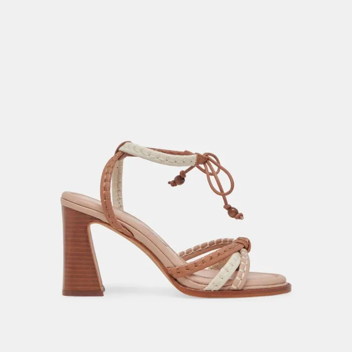 Dolce Vita Gazele Heels Tan Multi Leather Women Heels