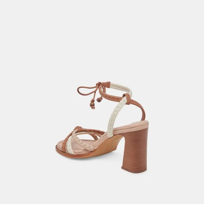 Dolce Vita Gazele Heels Tan Multi Leather Women Heels