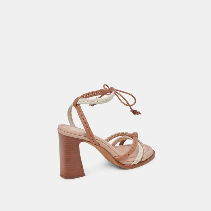 Dolce Vita Gazele Heels Tan Multi Leather Women Heels