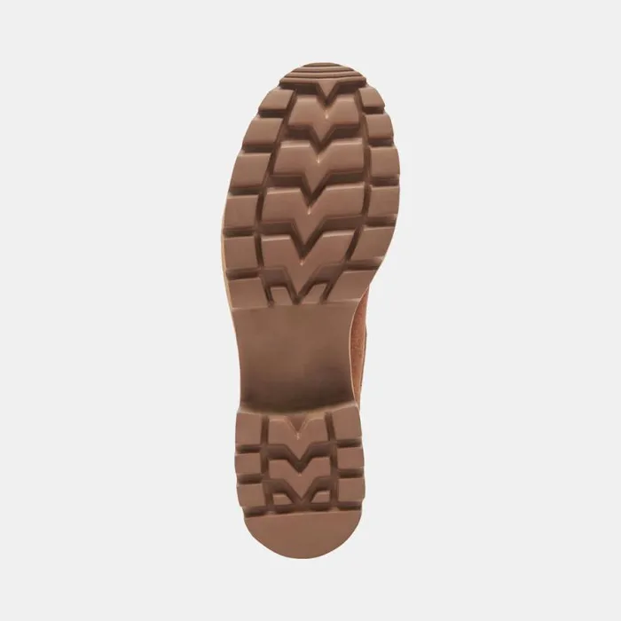 Dolce Vita Hawk H20 Booties Chestnut Suede Women Boots and Booties
