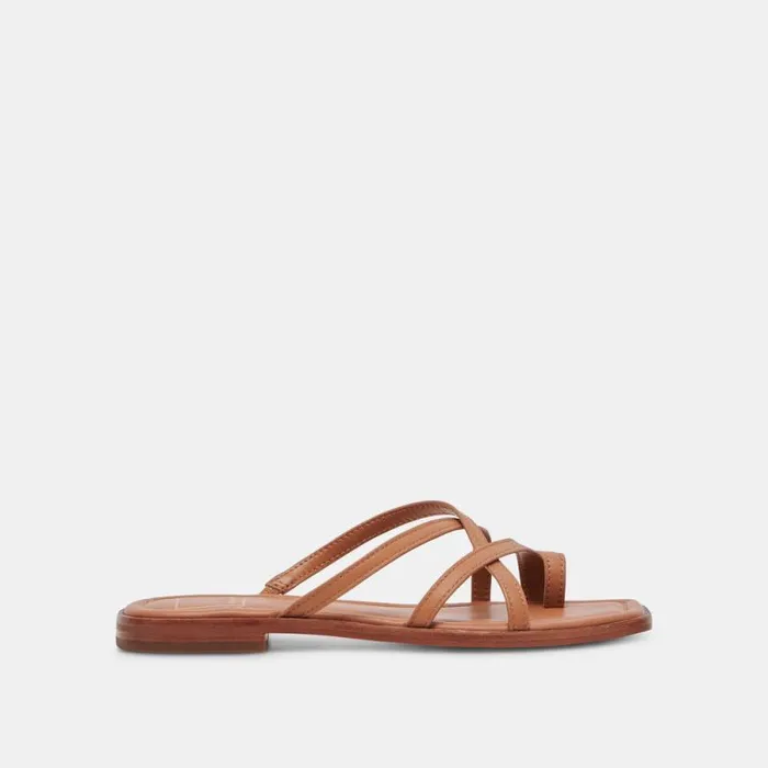 Dolce Vita Indigo Sandals Brown Leather Women Sandals