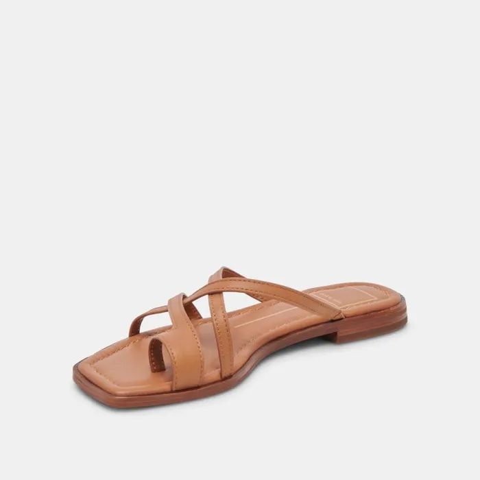 Dolce Vita Indigo Sandals Brown Leather Women Sandals