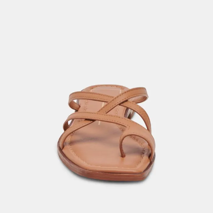 Dolce Vita Indigo Sandals Brown Leather Women Sandals