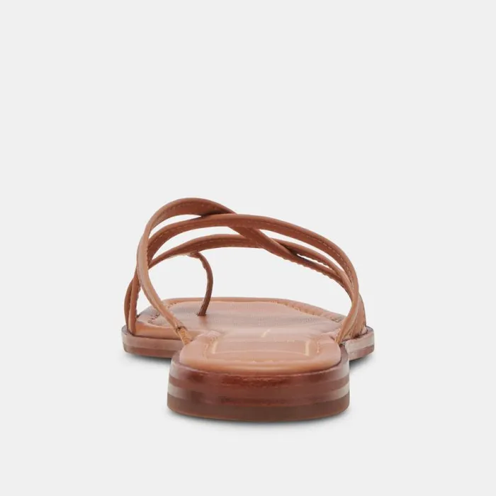 Dolce Vita Indigo Sandals Brown Leather Women Sandals