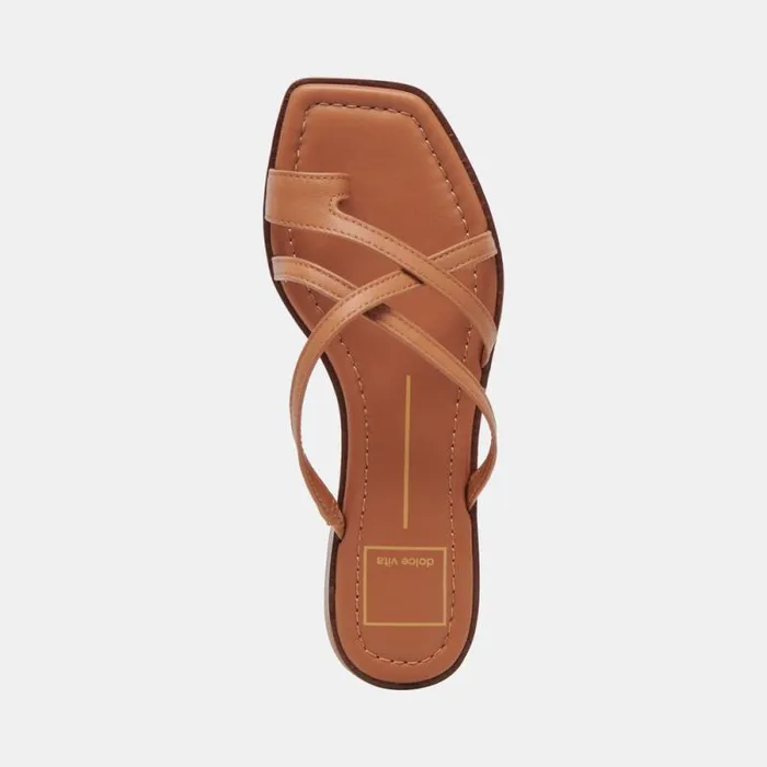Dolce Vita Indigo Sandals Brown Leather Women Sandals