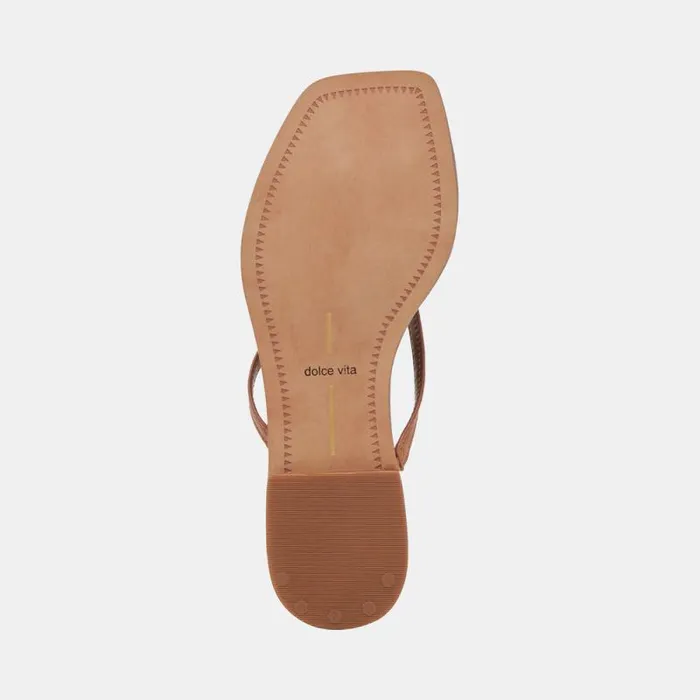 Dolce Vita Indigo Sandals Brown Leather Women Sandals