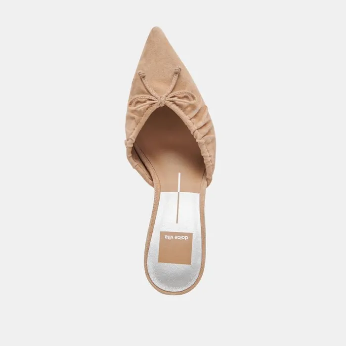 Dolce Vita Kairi Heels Camel Suede Women Heels