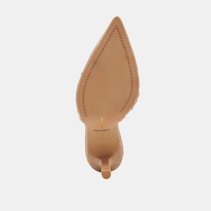 Dolce Vita Kairi Heels Camel Suede Women Heels