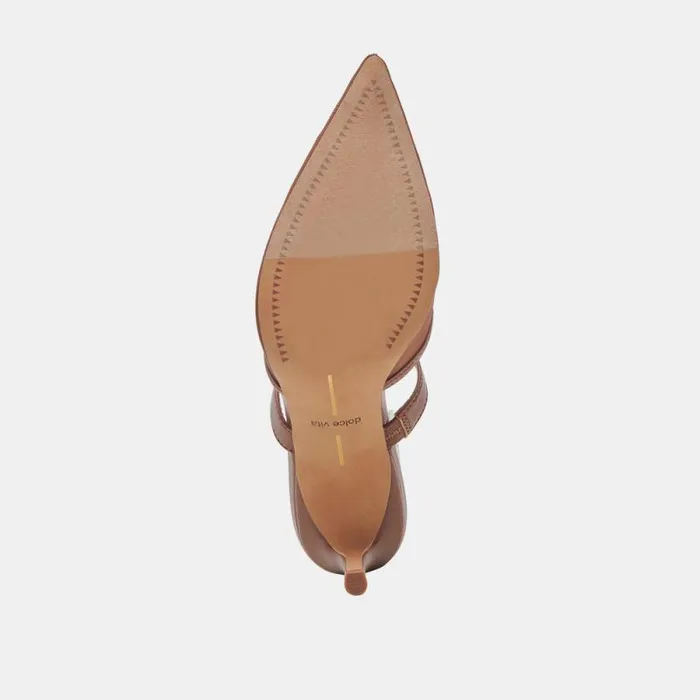 Dolce Vita Katik Wide Heels Espresso Mesh Women Heels