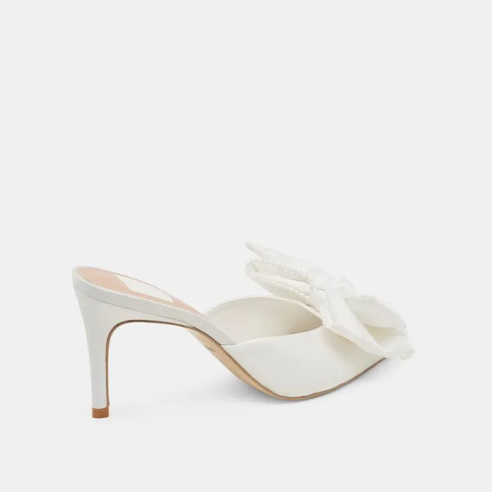 Dolce Vita Kayli Pearl Heels Vanilla Pearls Women Heels