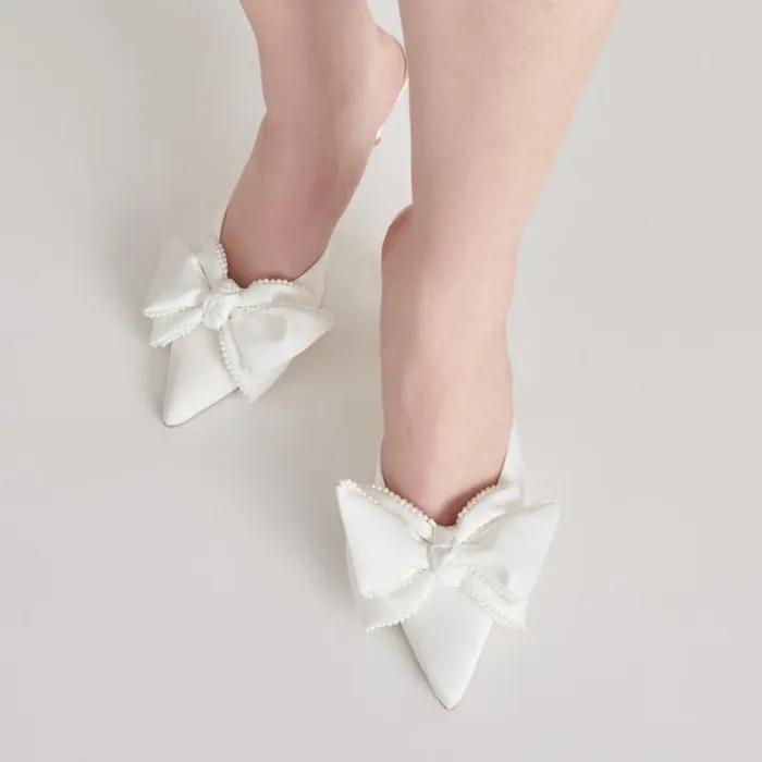 Dolce Vita Kayli Pearl Heels Vanilla Pearls Women Heels