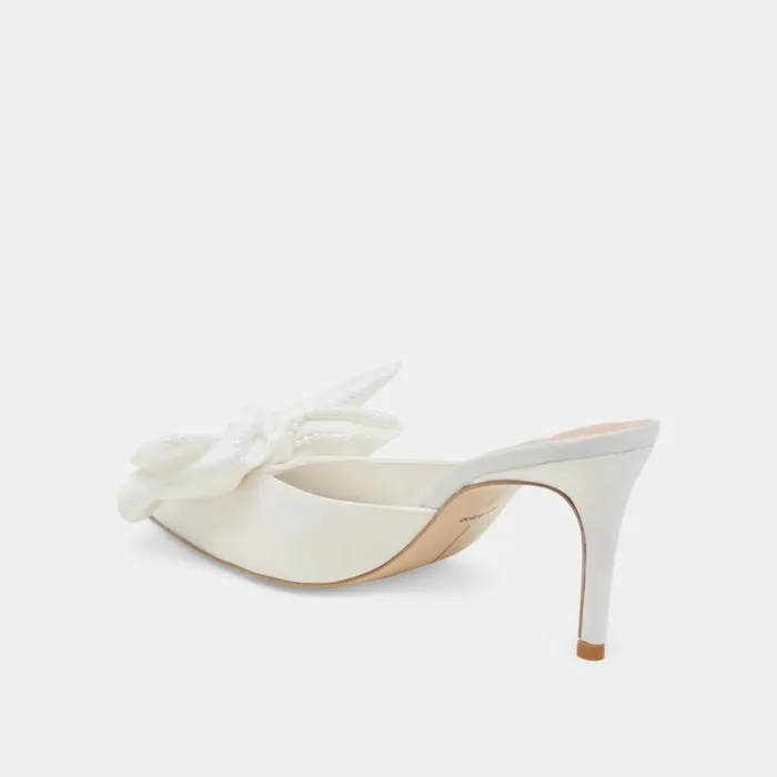 Dolce Vita Kayli Pearl Heels Vanilla Pearls Women Heels