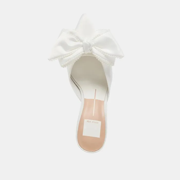Dolce Vita Kayli Pearl Heels Vanilla Pearls Women Heels