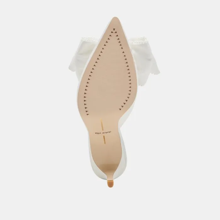 Dolce Vita Kayli Pearl Heels Vanilla Pearls Women Heels