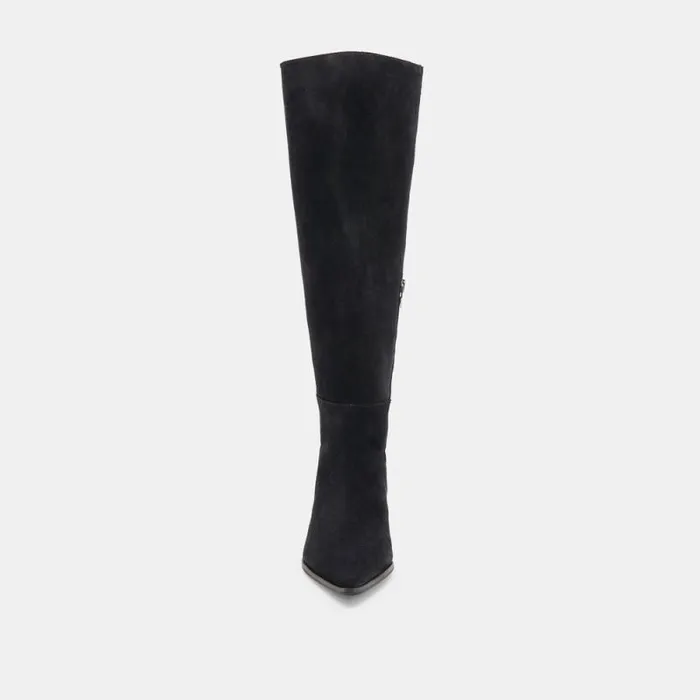 Dolce Vita Kirson Boots Onyx Suede Women Boots and Booties