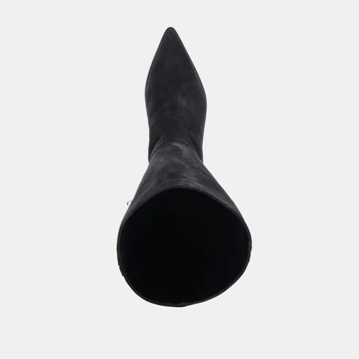 Dolce Vita Kirson Boots Onyx Suede Women Boots and Booties