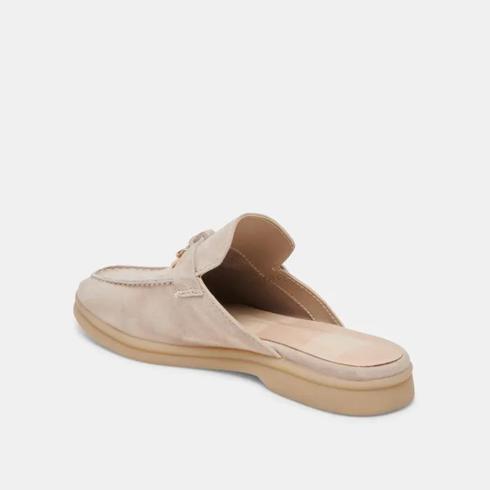 Dolce Vita Lasail Flats Taupe Suede Women Flats and Loafers