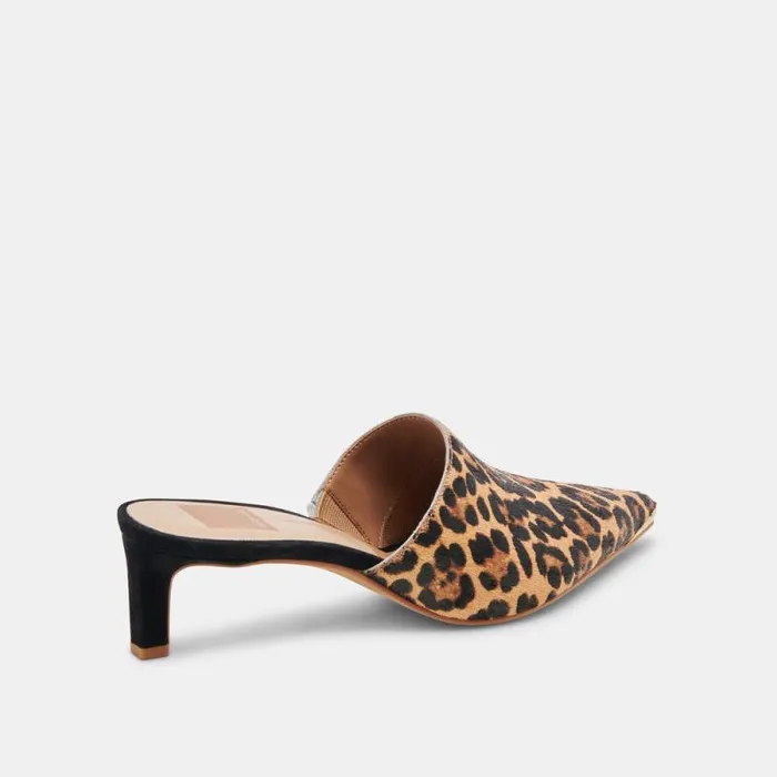 Dolce Vita Lexy Heels Dk Leopard Calf Hair Women Heels