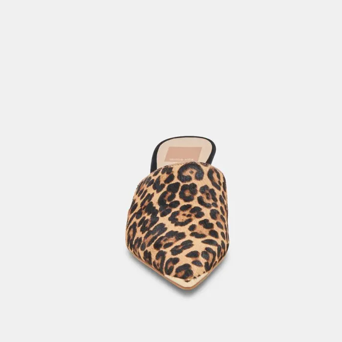 Dolce Vita Lexy Heels Dk Leopard Calf Hair Women Heels