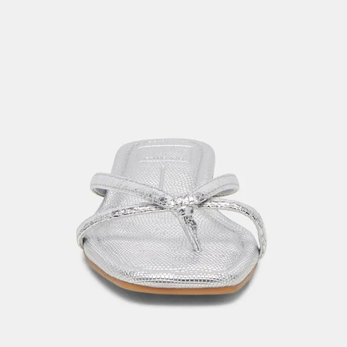 Dolce Vita Lucca Sandals Silver Distressed Stella Women Sandals