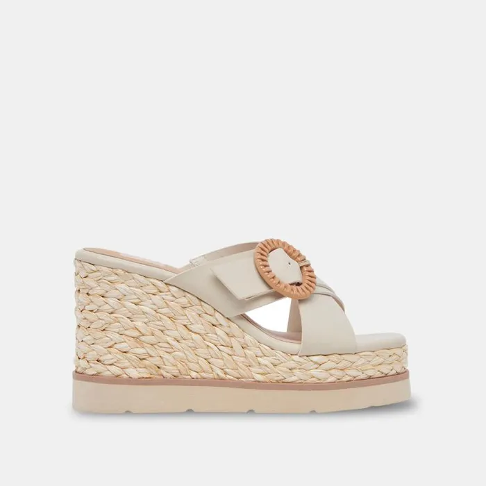 Dolce Vita Luiz Wedges Ivory Stella Women Sandals