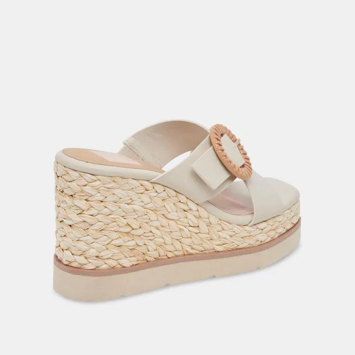 Dolce Vita Luiz Wedges Ivory Stella Women Sandals