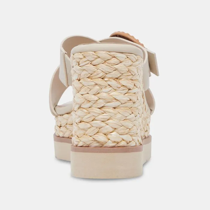 Dolce Vita Luiz Wedges Ivory Stella Women Sandals