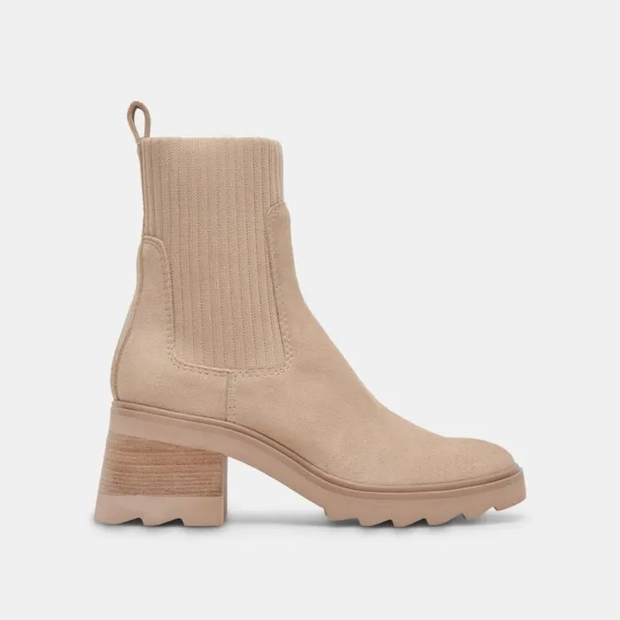Dolce Vita Mosimo Boots Dune Suede Women Boots and Booties
