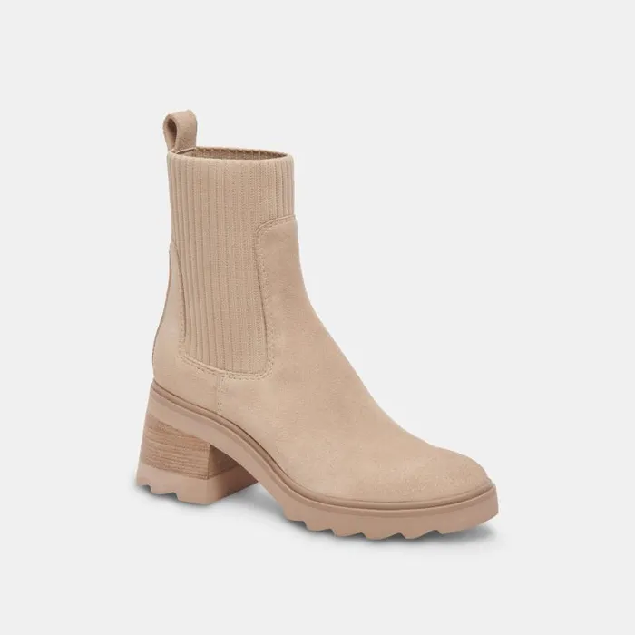 Dolce Vita Mosimo Boots Dune Suede Women Boots and Booties