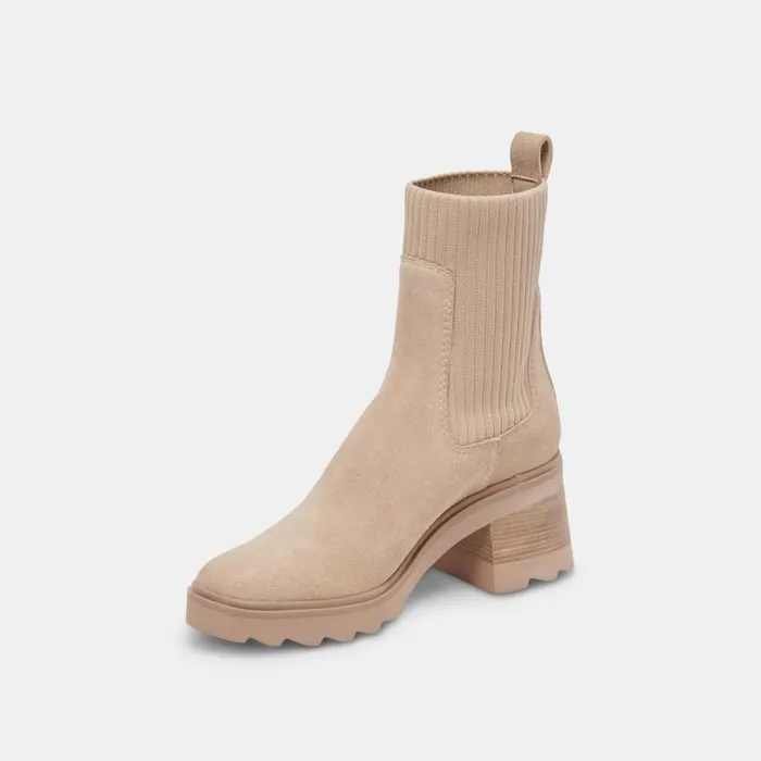 Dolce Vita Mosimo Boots Dune Suede Women Boots and Booties