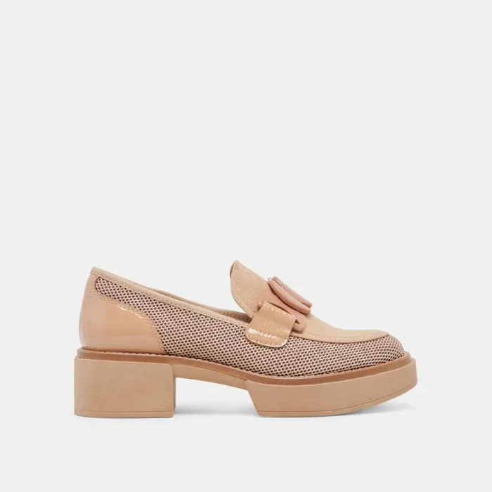 Dolce Vita Sandey Loafers Praline Mesh Women Heels