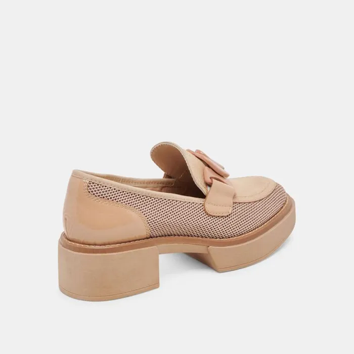 Dolce Vita Sandey Loafers Praline Mesh Women Heels