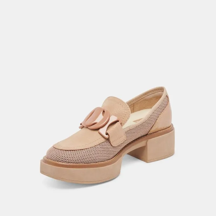 Dolce Vita Sandey Loafers Praline Mesh Women Heels